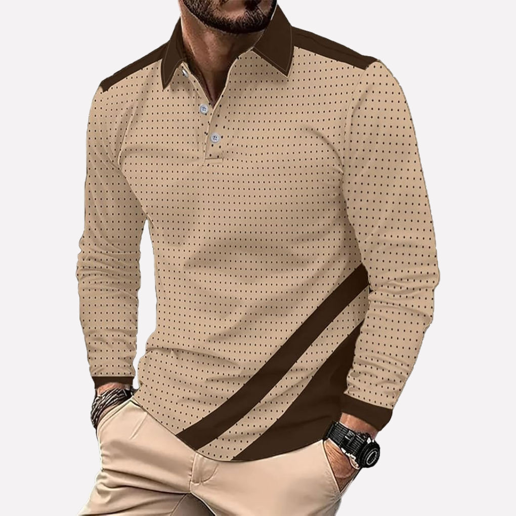 Heren Lange Mouwen Shirt