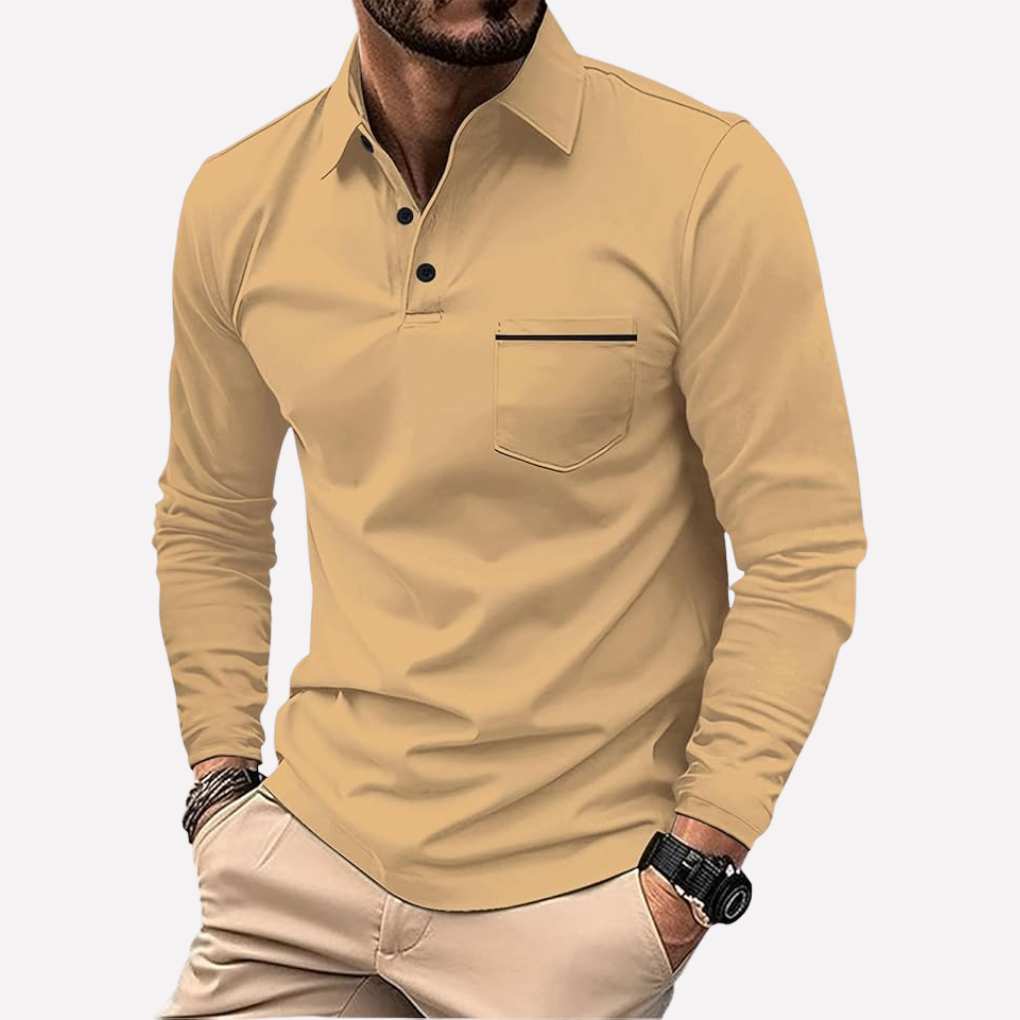 Heren Lange Mouwen Shirt