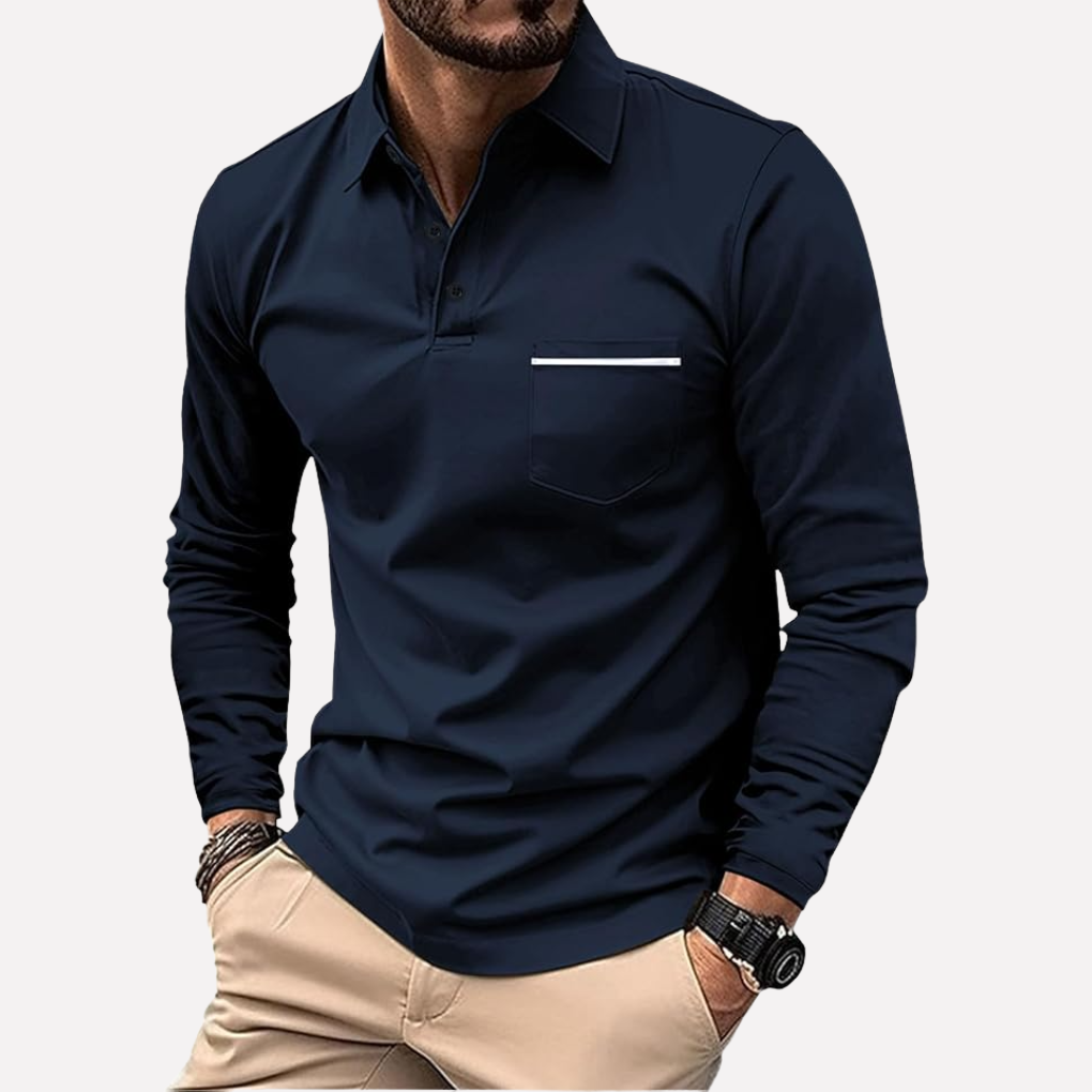 Heren Lange Mouwen Shirt