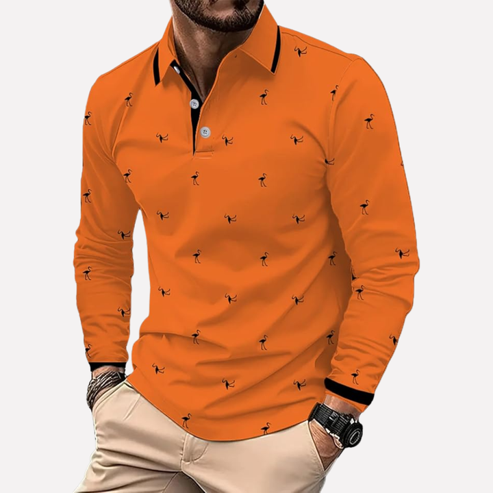 Heren Lange Mouwen Shirt