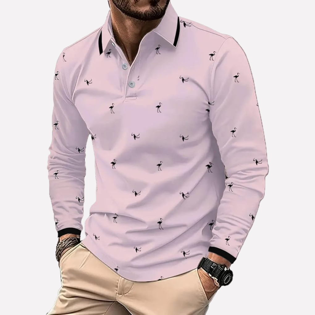 Heren Lange Mouwen Shirt