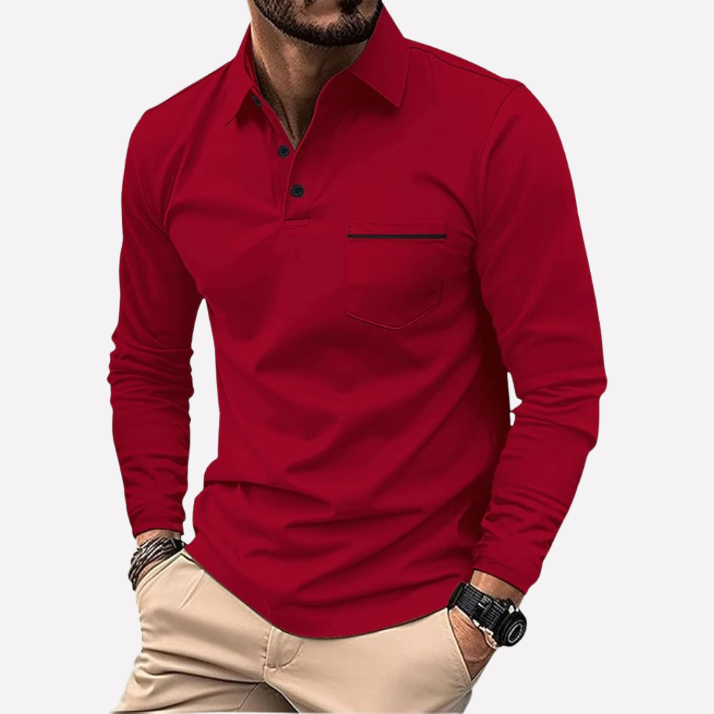 Heren Lange Mouwen Shirt