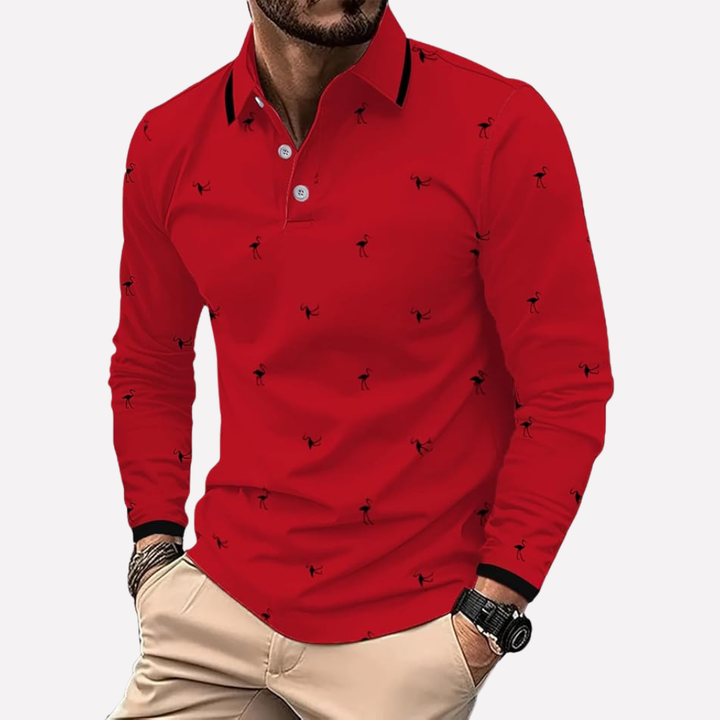 Heren Lange Mouwen Shirt