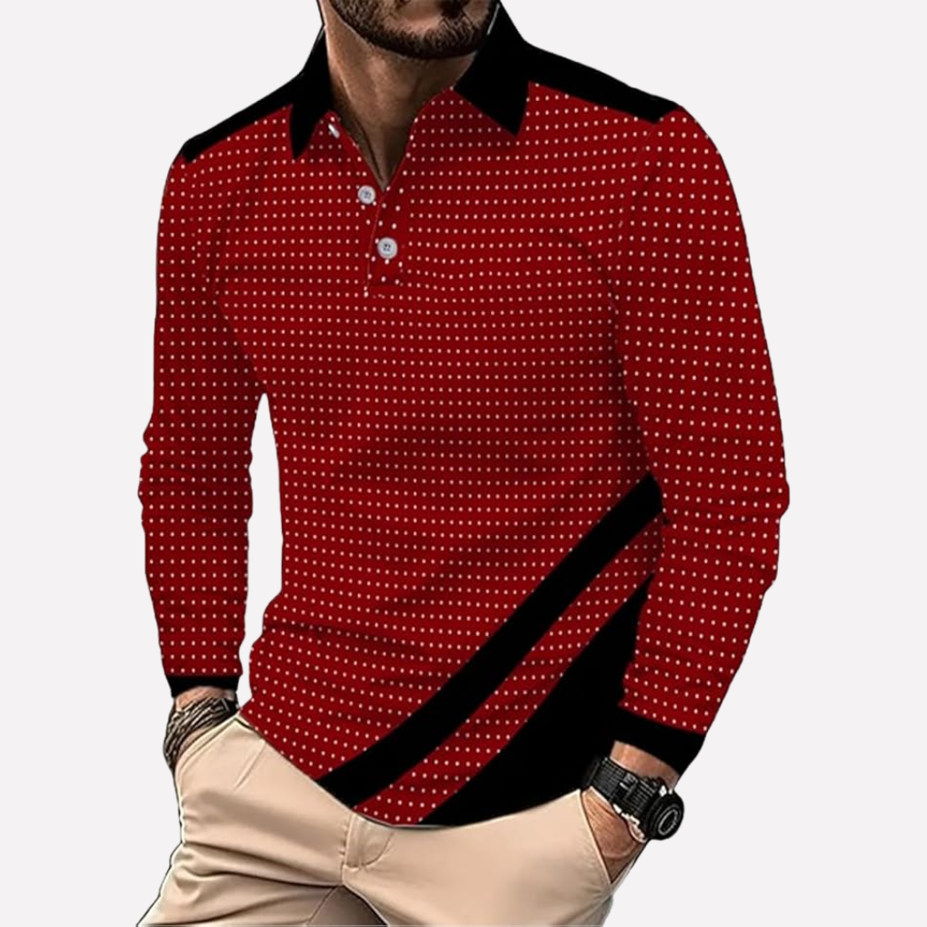 Heren Lange Mouwen Shirt