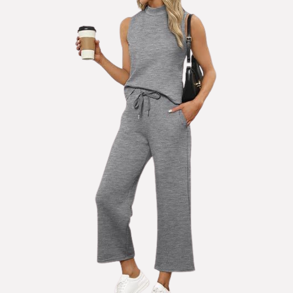 Vrouwen Twee‑delige Lounge Set – Comfort en Stijl voor Thuis
