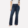 Vrouwen Hoge Taille Rechtermans Jeans – Casual Gekorte Stijl