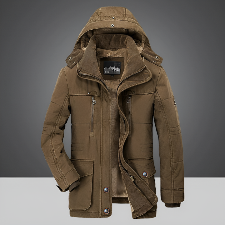 Heren Warm Winterjas