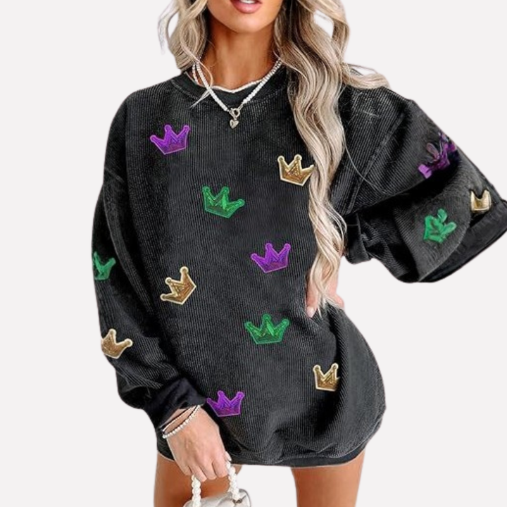 Vrouwen Oversized Crewneck Sweatshirt