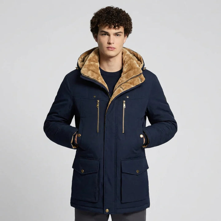 Heren Warm Winterjas