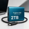 Externe 2-TB-SSD met USB-C en highspeed