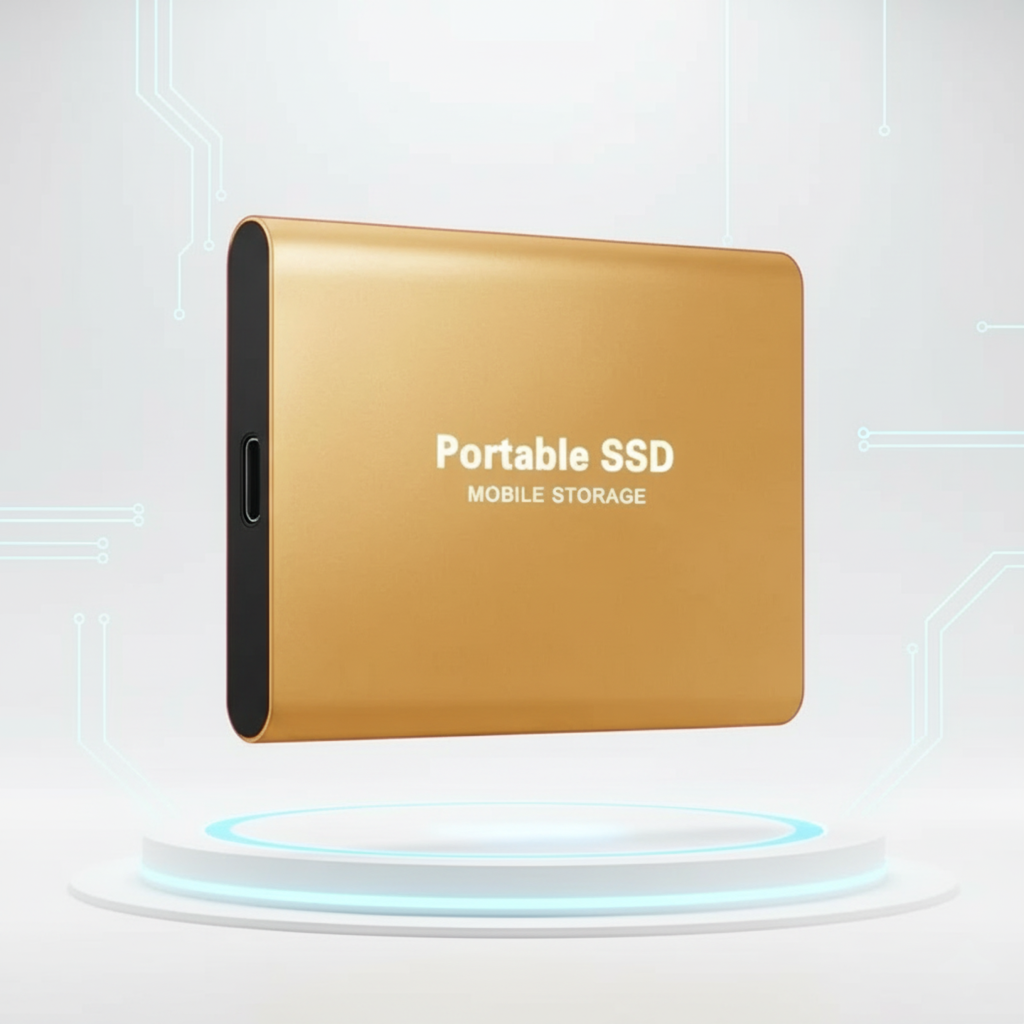 Draagbare externe SSD met USB 3.1 – grote capaciteit voor onderweg