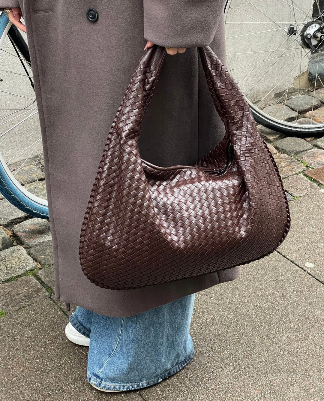 Leren tas dames - tote bag