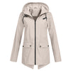 Dasha – Lange Regenjas met Capuchon voor Dames