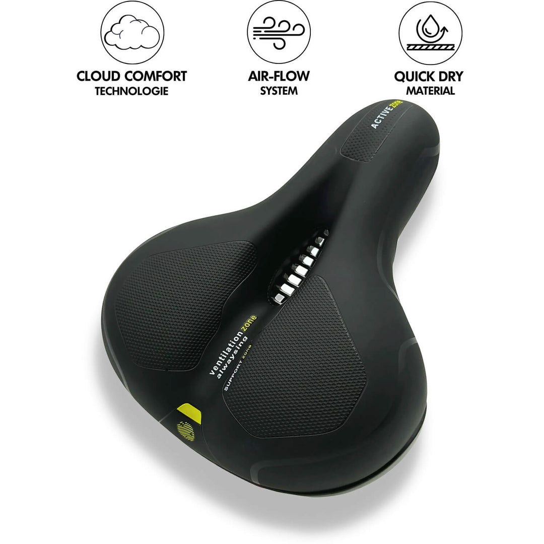 Fietszadel | Ergonomisch comfort | Schokdempend ontwerp