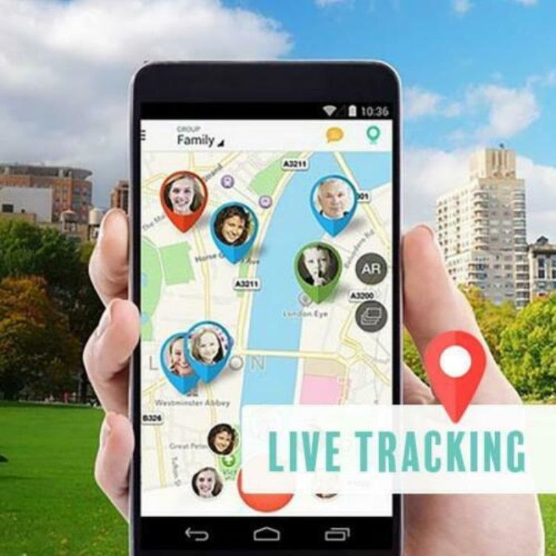 GPS-tracker | Realtime locatiebepaling | SOS- en geofencemeldingen