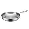 Pan van gehamerd titanium voor inductie, antiaanbak en duurzaam