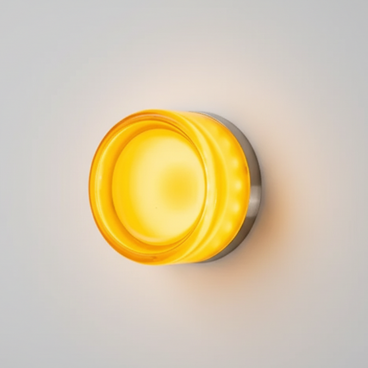 Noordse ronde wandlamp – moderne led-wandlamp voor slaapkamer en gang