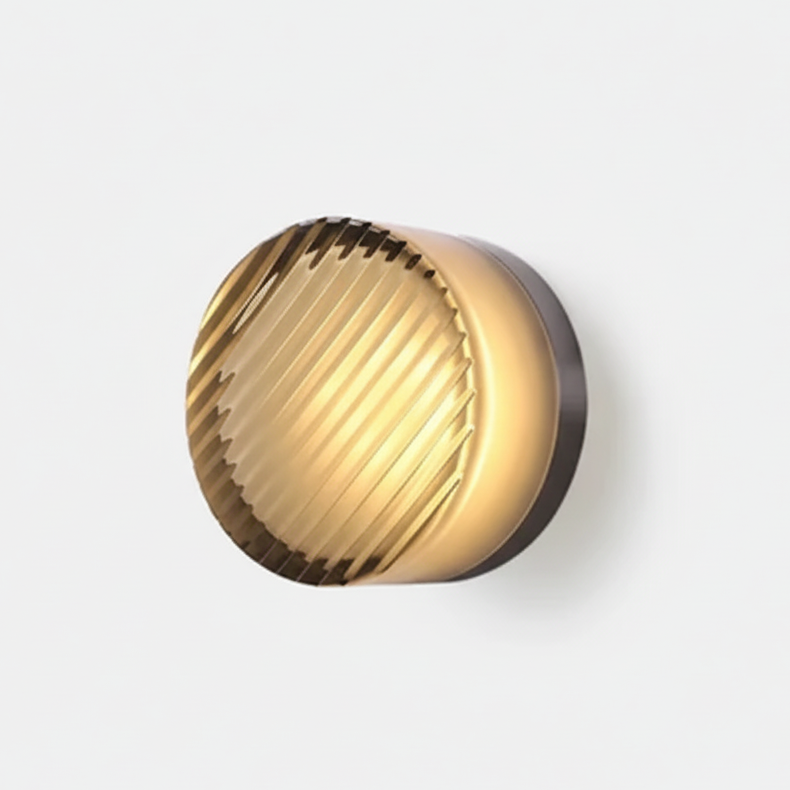 Noordse ronde wandlamp – moderne led-wandlamp voor slaapkamer en gang