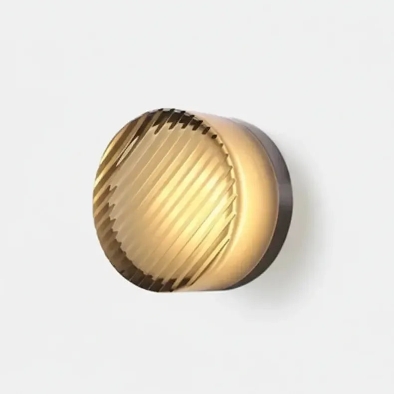 Noordse ronde wandlamp – moderne led-wandlamp voor slaapkamer en gang
