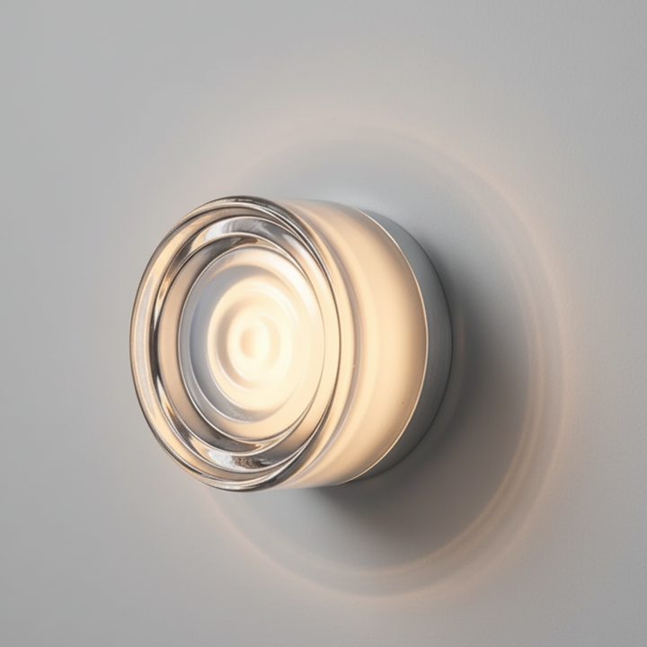 Noordse ronde wandlamp – moderne led-wandlamp voor slaapkamer en gang