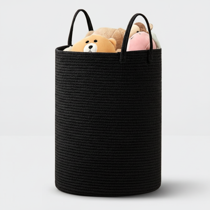 Grootvolume Katoenen Touwenmand - LaundriGo