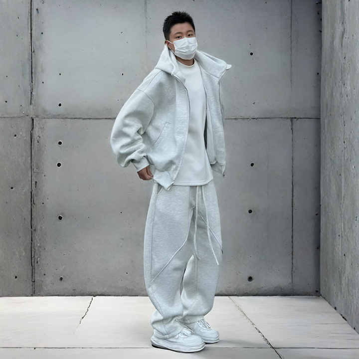 Casual oversized trainingspakset voor heren