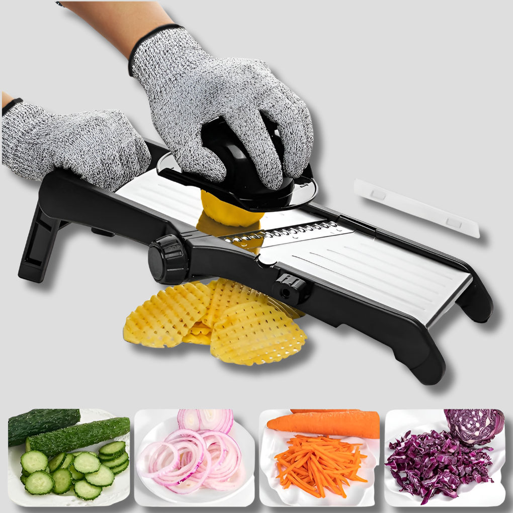 Veiligheidsset voor mandoline voor heren en dames