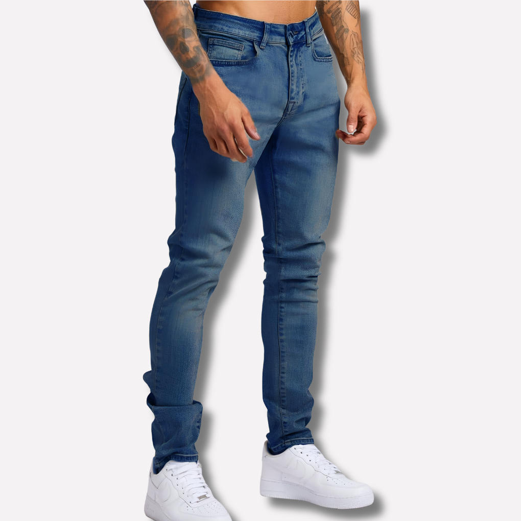 RAW Heren stretch denim jeans met strakke pasvorm