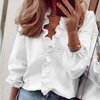Chique blouse met ruches