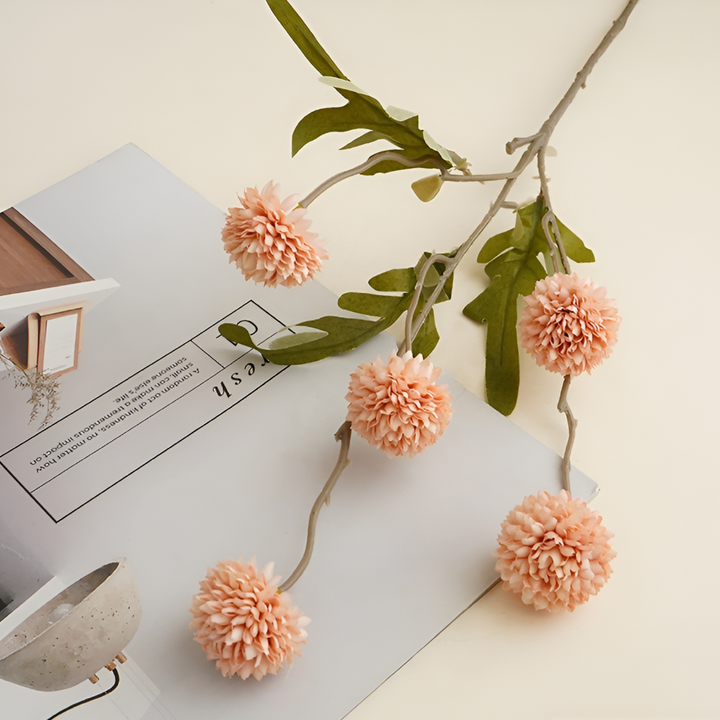 10 Stelen Zijden Kiku Bloemen