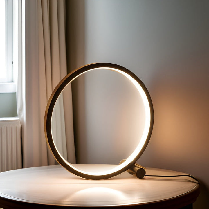 Minimalistische dimbare tafellamp - EclipseAura Lampe