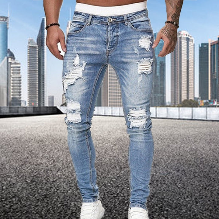 Benham - Stoere heren jeans spijkerbroek ripped details