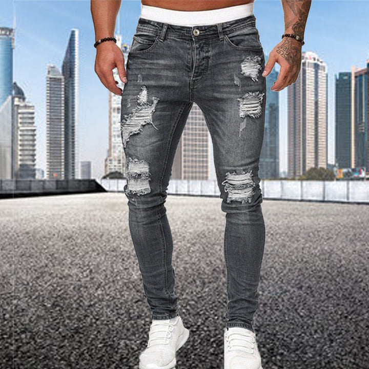 Benham - Stoere heren jeans spijkerbroek ripped details