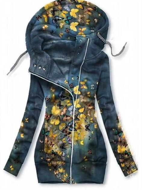 Dames Butterfly Art Cardigan – Alina