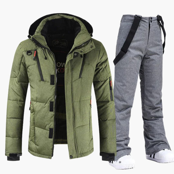 Heren Ski Set – Gewatteerde Jas en Broek