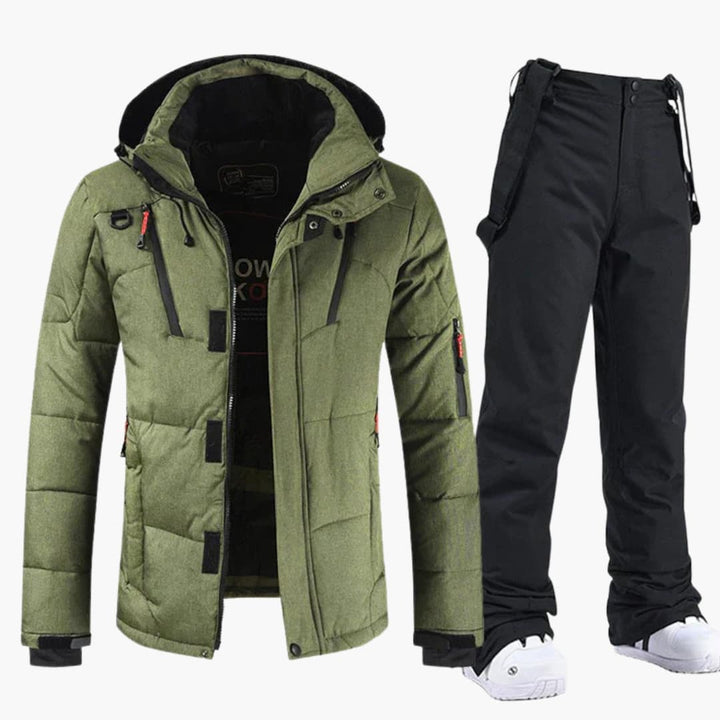 Heren Ski Set – Gewatteerde Jas en Broek