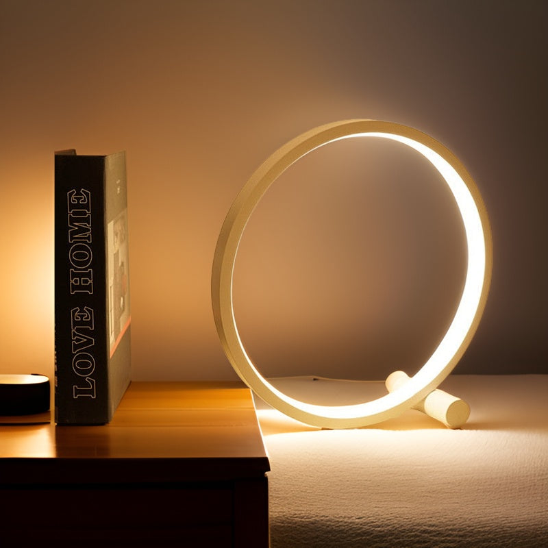Minimalistische dimbare tafellamp - EclipseAura Lampe