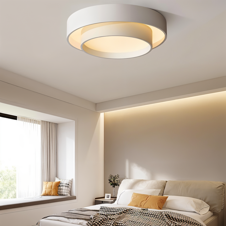 Led plafondlamp RingLit – modern ringdesign – afbeelding 1