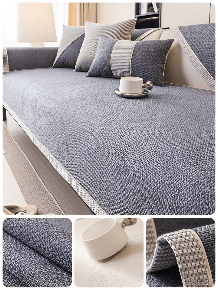 Bankhoes antislip – beschermende sofaovertrek – afbeelding 15
