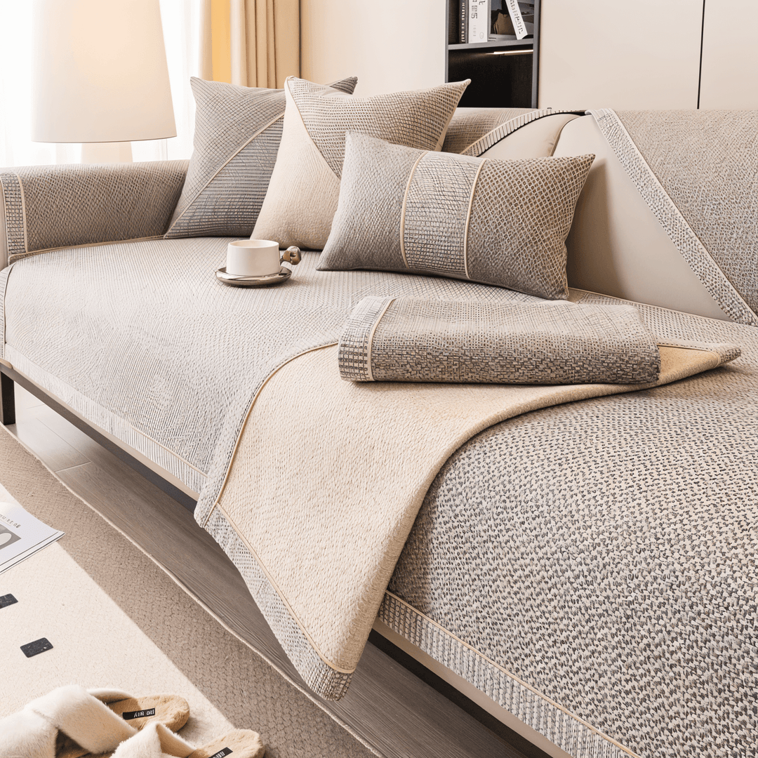 Bankhoes antislip – beschermende sofaovertrek – afbeelding 8