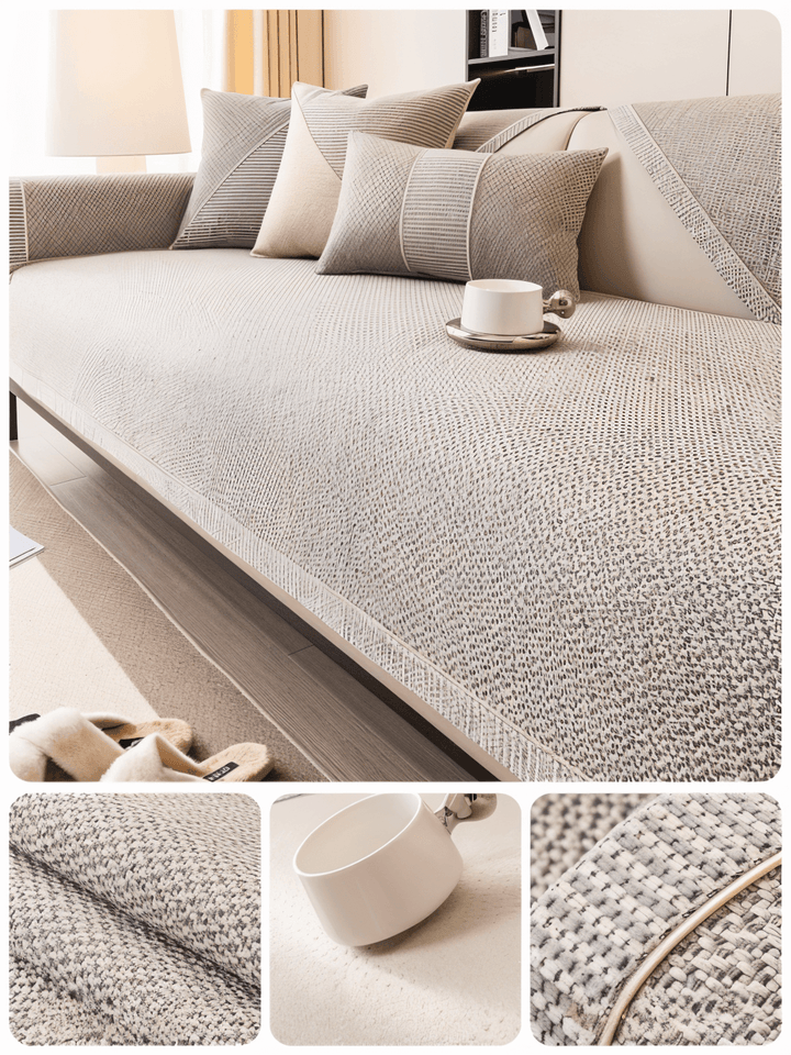 Bankhoes antislip – beschermende sofaovertrek – afbeelding 11