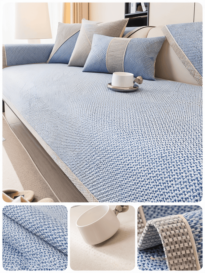 Bankhoes antislip – beschermende sofaovertrek – afbeelding 12