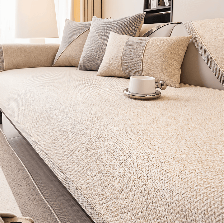 Bankhoes antislip – beschermende sofaovertrek – afbeelding 2