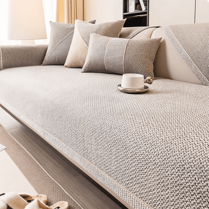Bankhoes antislip – beschermende sofaovertrek – afbeelding 10
