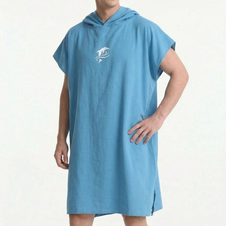 Omkleedjas met capuchon - Coveda