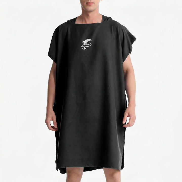Omkleedjas met capuchon - Coveda