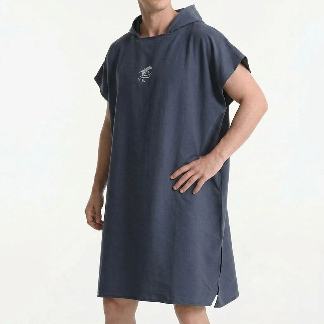 Omkleedjas met capuchon - Coveda