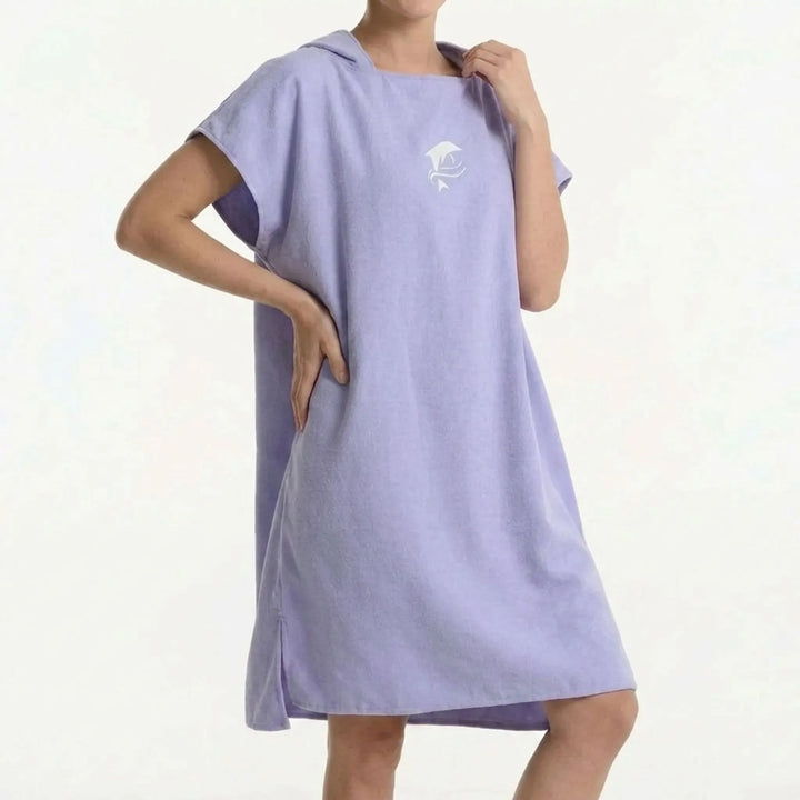 Omkleedjas met capuchon - Coveda
