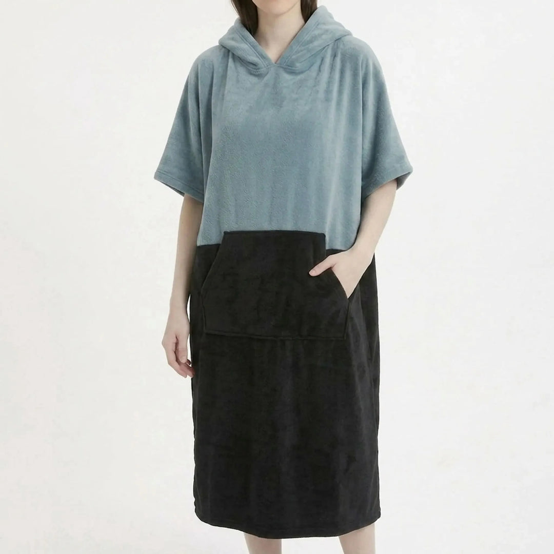 Badponcho met capuchon - Solmarl