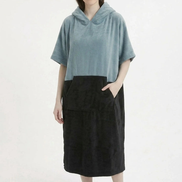 Badponcho met capuchon - Solmarl
